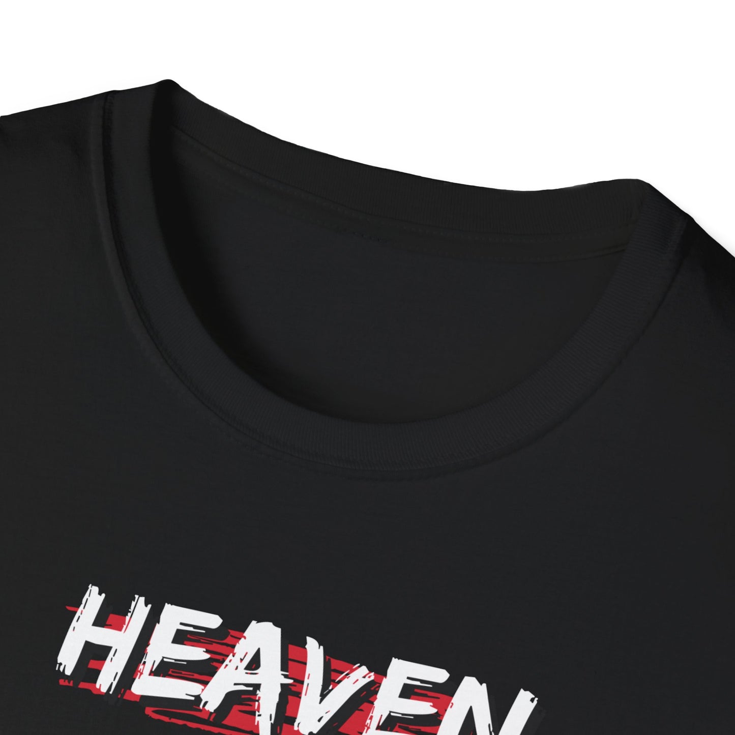 Copy of Heaven Recruiting Unisex Softstyle T-Shirt - Trendy Graphic Tee for Spiritual Enthusiasts