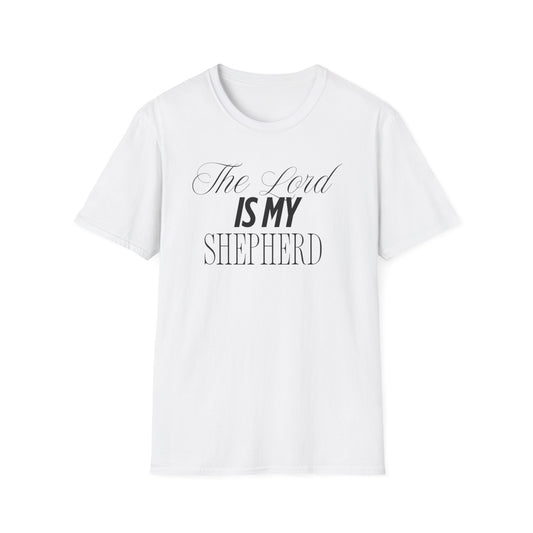 The Lord Is My Shepherd Unisex Softstyle T-Shirt - Faith-Inspired Apparel