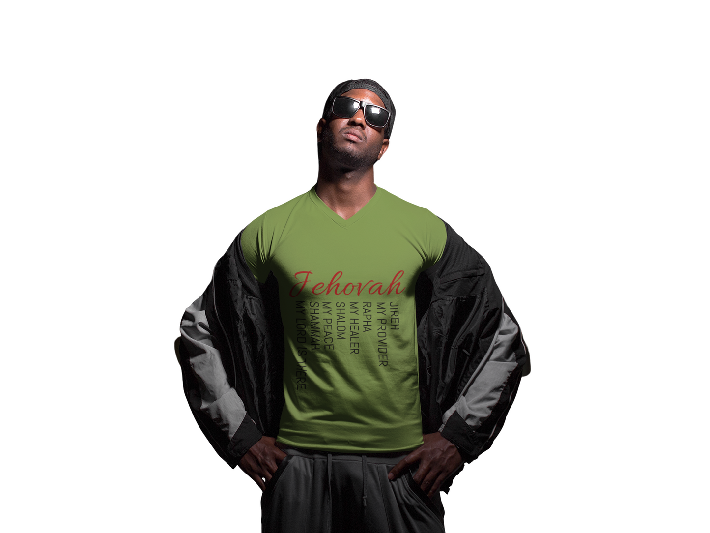 Jehovah   Faith-Inspired Graphic Tee, Unisex Softstyle T-Shirt, Spiritual Apparel, Inspirational Outfit, Christian Gift, Religious Wear