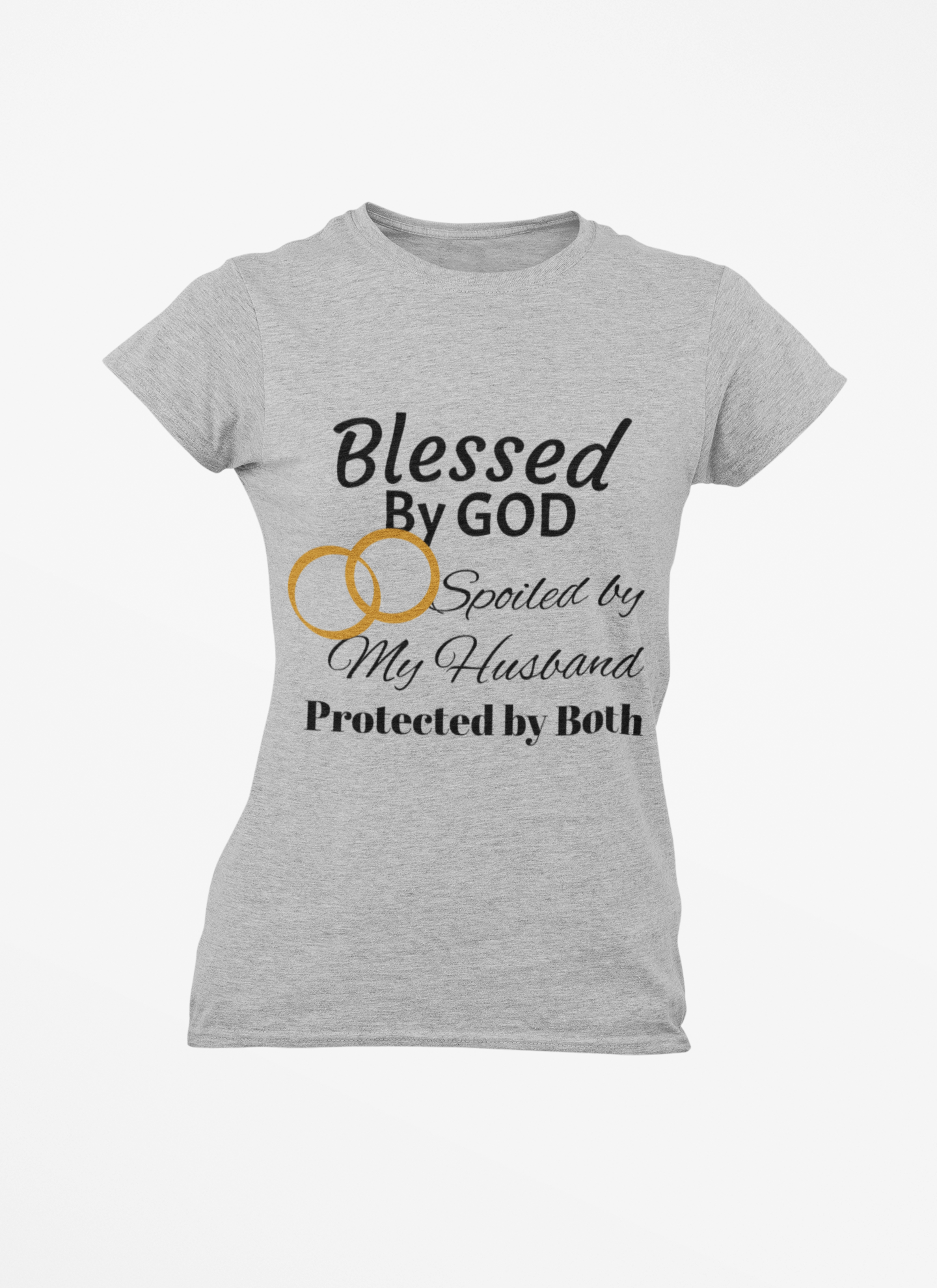 Blessed by God Unisex Softstyle T-Shirt - Faith, Marriage, Protection, Spiritual Gift, Christian Apparel