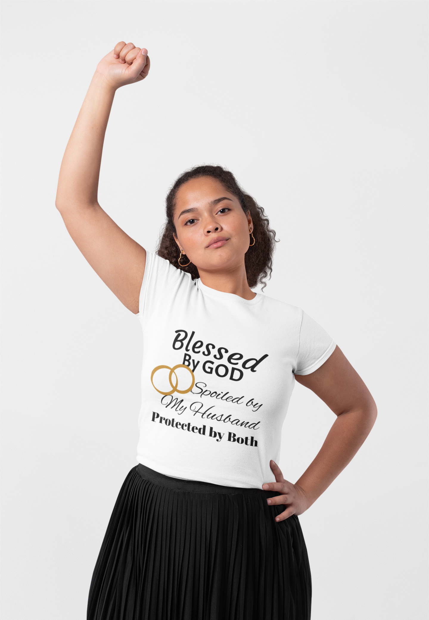 Blessed by God Unisex Softstyle T-Shirt - Faith, Marriage, Protection, Spiritual Gift, Christian Apparel