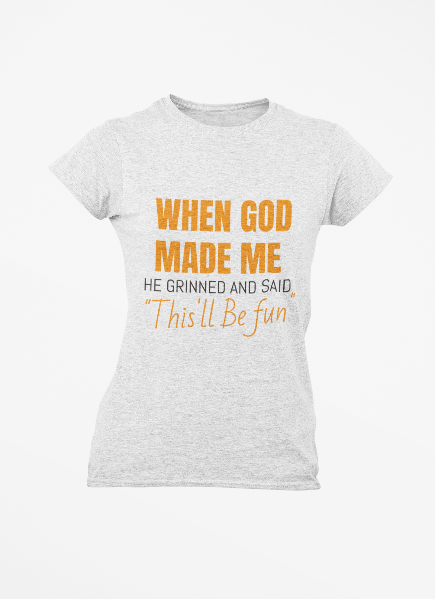 When God Made Me Unisex Softstyle T-Shirt, Fun Graphic Tee for Christians, Inspirational Gift, Casual Wear, Church Event Shirt, [...]
