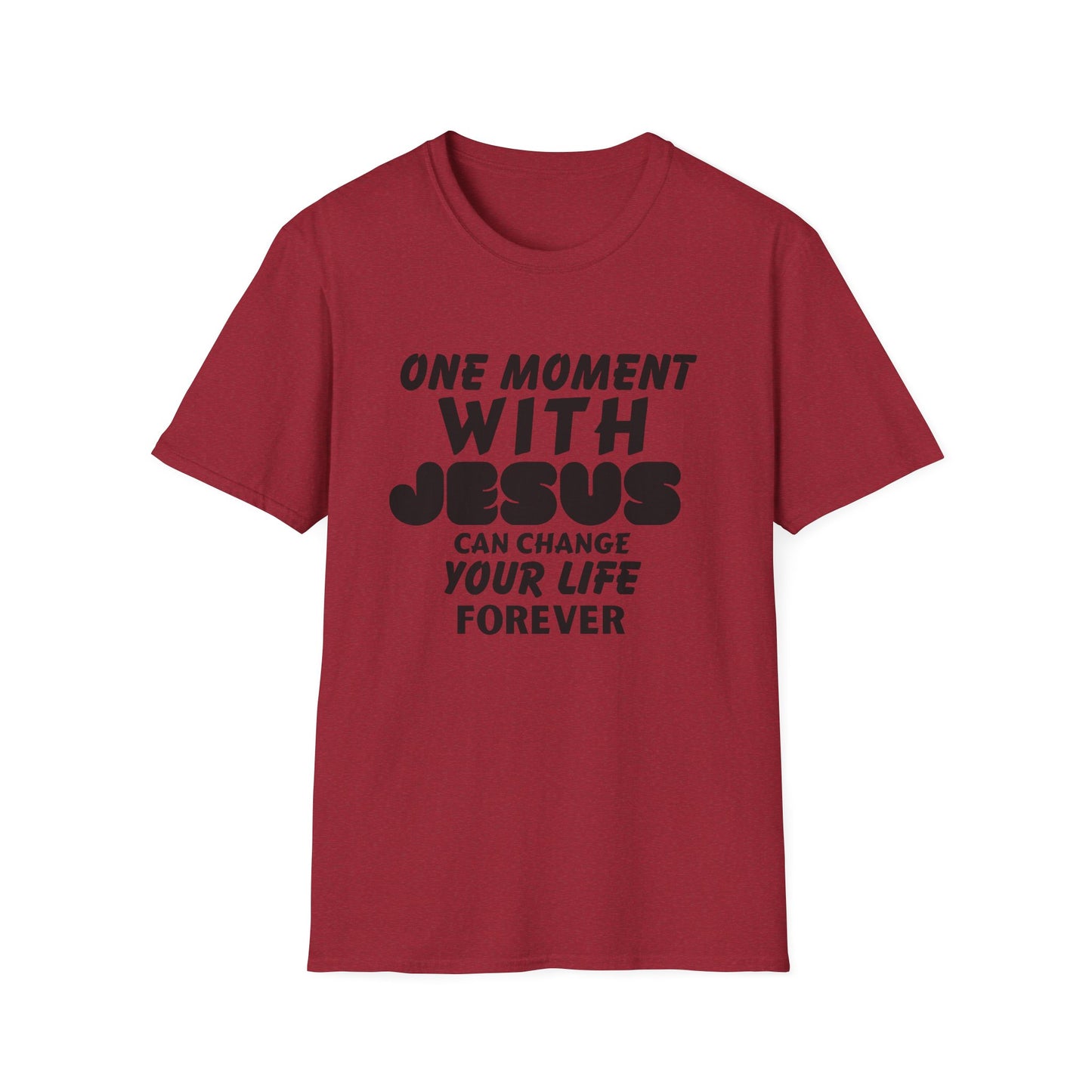 One Moment With Jesus T-Shirt - Softstyle Unisex Tee