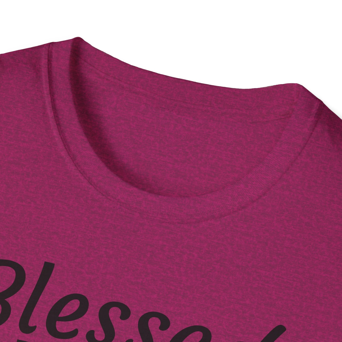 Blessed by God Unisex Softstyle T-Shirt - Faith, Marriage, Protection, Spiritual Gift, Christian Apparel