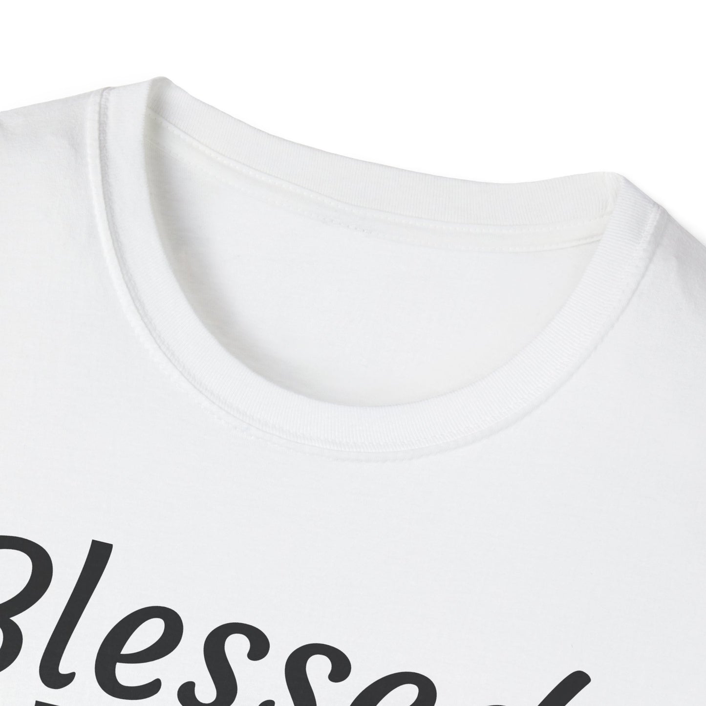 Blessed by God Unisex Softstyle T-Shirt - Faith, Marriage, Protection, Spiritual Gift, Christian Apparel