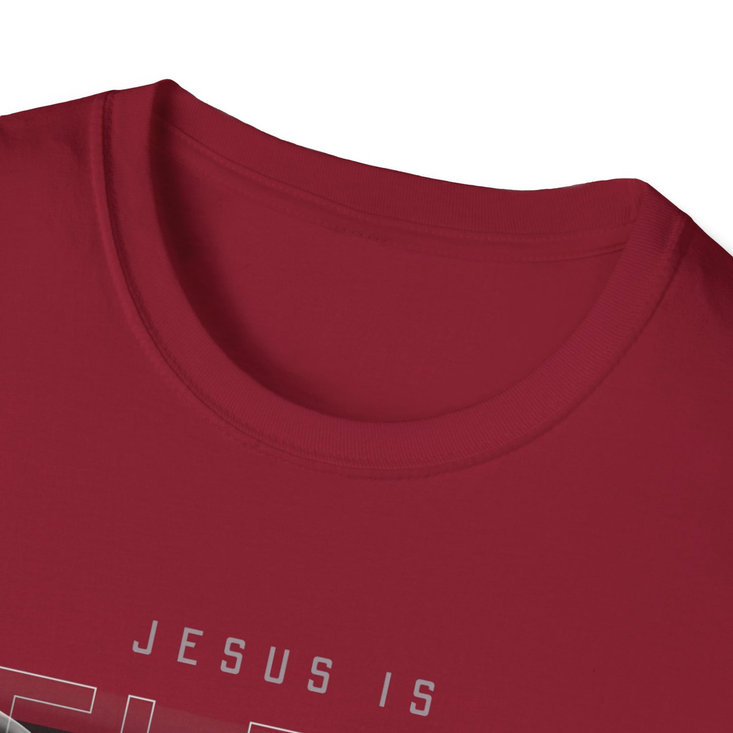 Trendy Unisex Softstyle T-Shirt - 'Jesus Is Melting' Graphic Tee