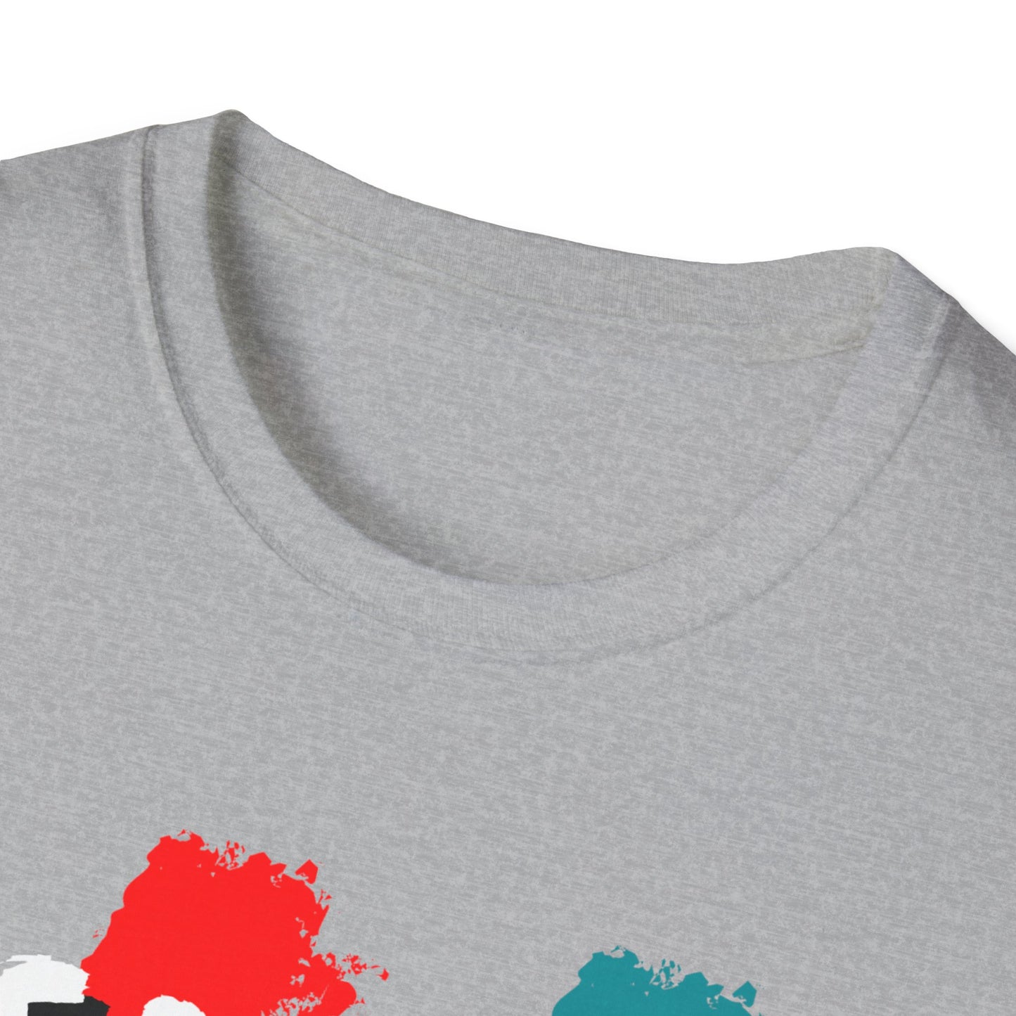 Inspirational Unisex Softstyle T-Shirt | 'Faith Over Fear' Graphic Tee