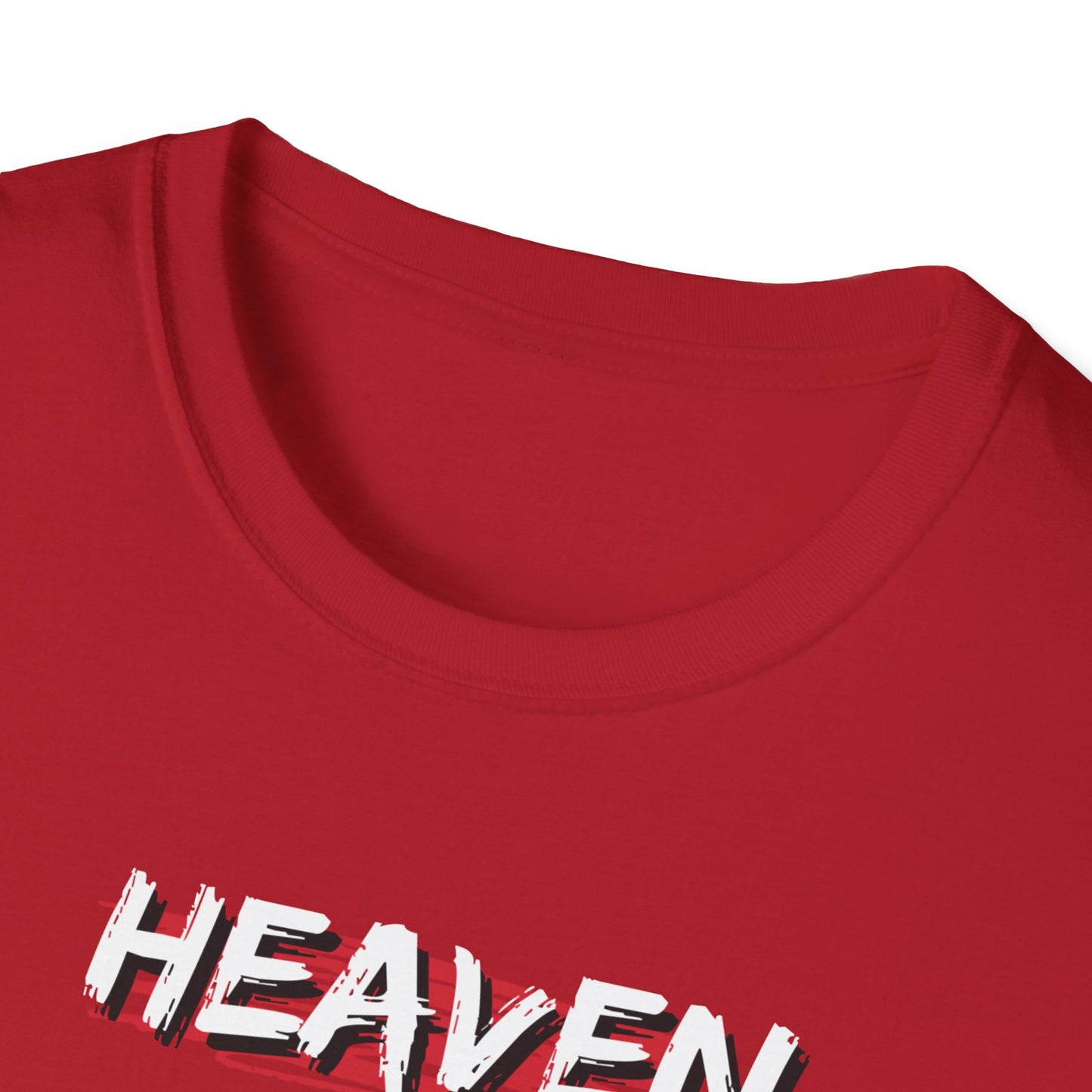 Copy of Heaven Recruiting Unisex Softstyle T-Shirt - Trendy Graphic Tee for Spiritual Enthusiasts