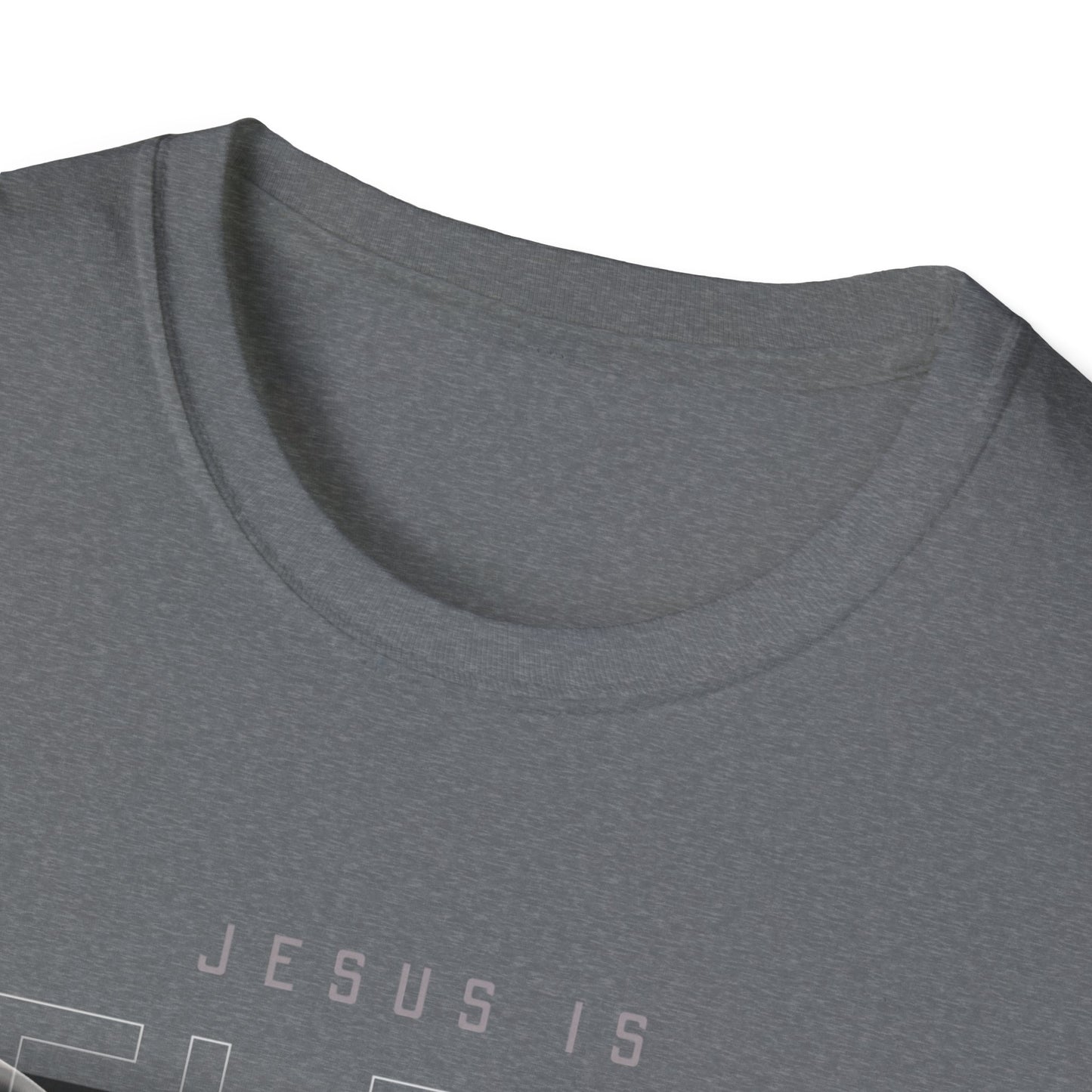 Trendy Unisex Softstyle T-Shirt - 'Jesus Is Melting' Graphic Tee
