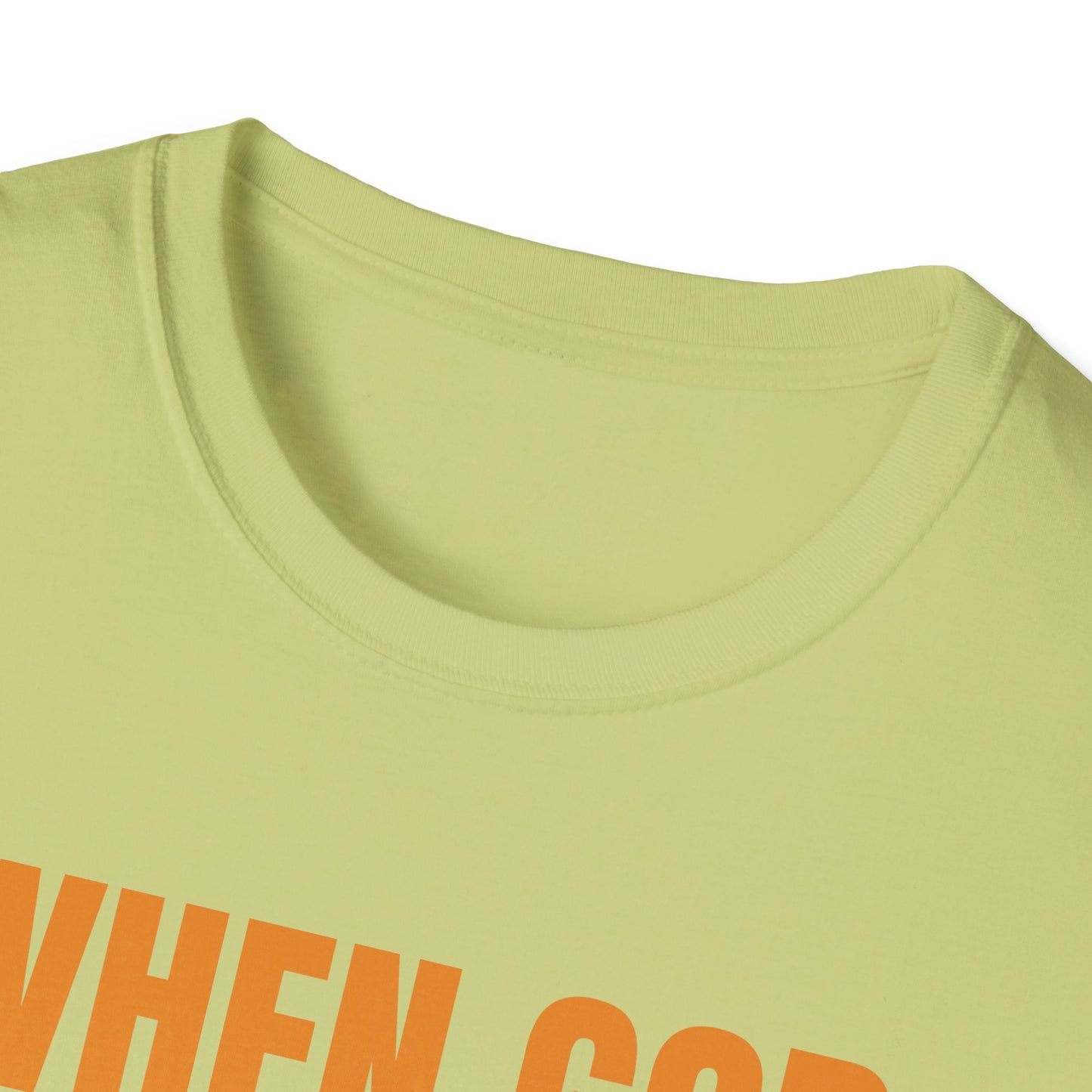 When God Made Me Unisex Softstyle T-Shirt, Fun Graphic Tee for Christians, Inspirational Gift, Casual Wear, Church Event Shirt, [...]