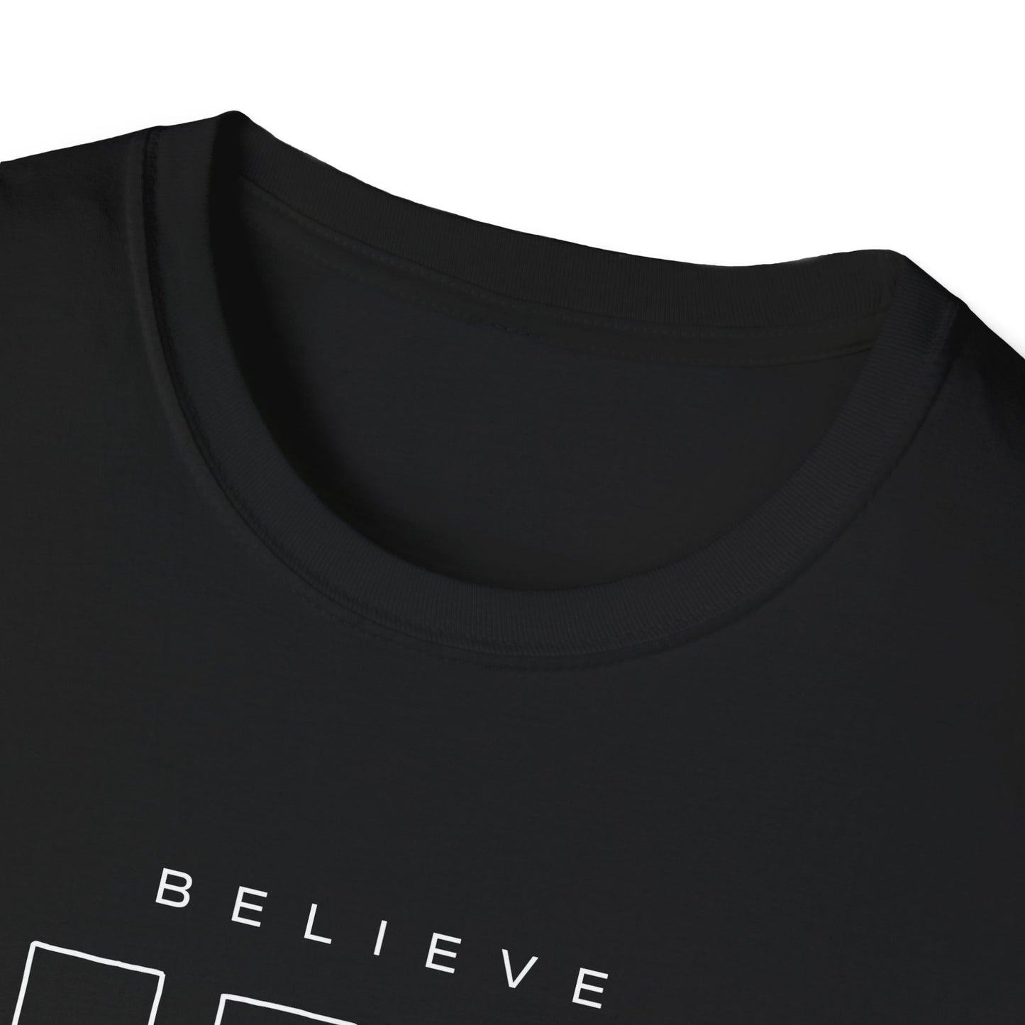 Believe in Jesus Unisex Softstyle T-Shirt - Christian Faith Apparel