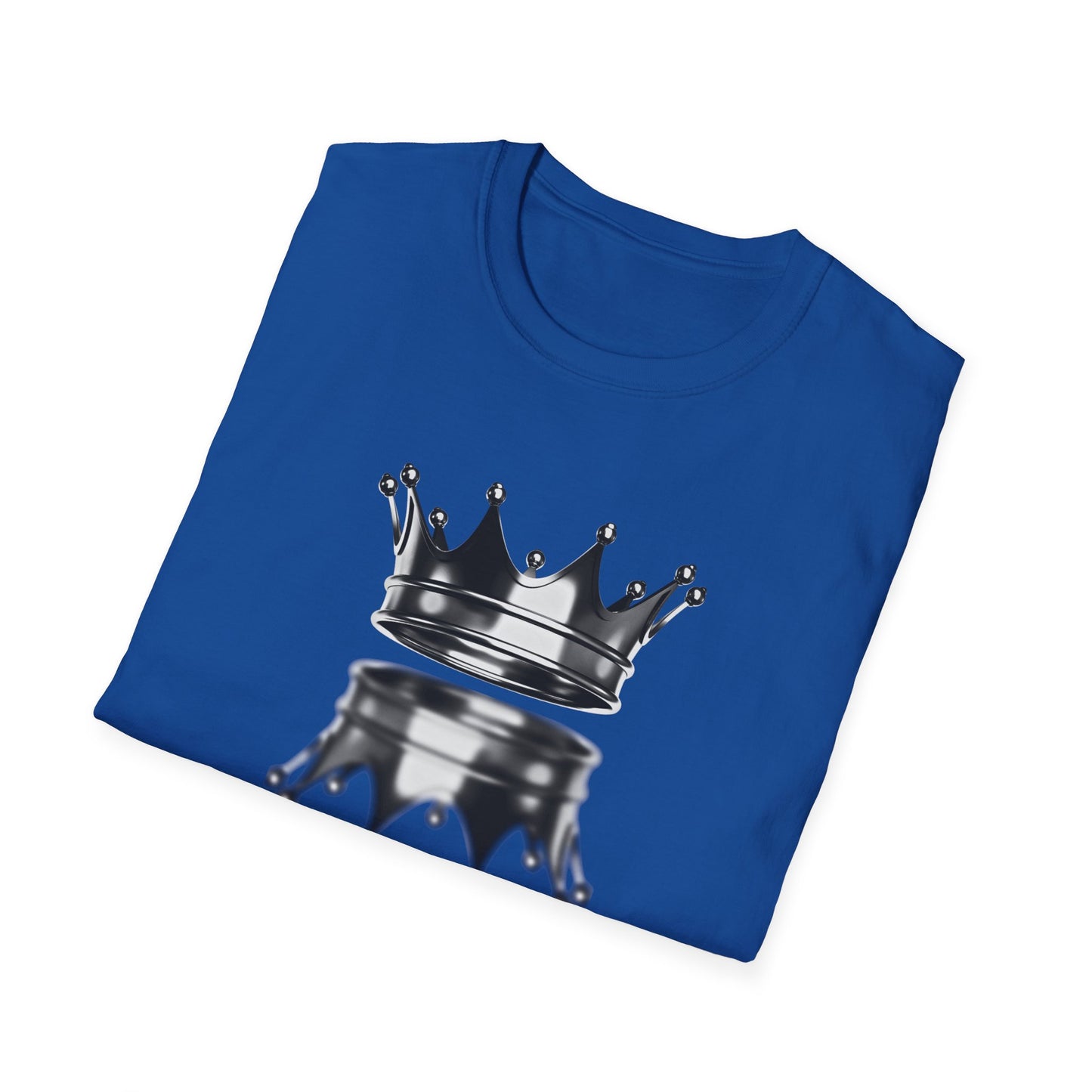 Empowering Crown T-Shirt - Unisex Softstyle Tee with Inspirational Quote