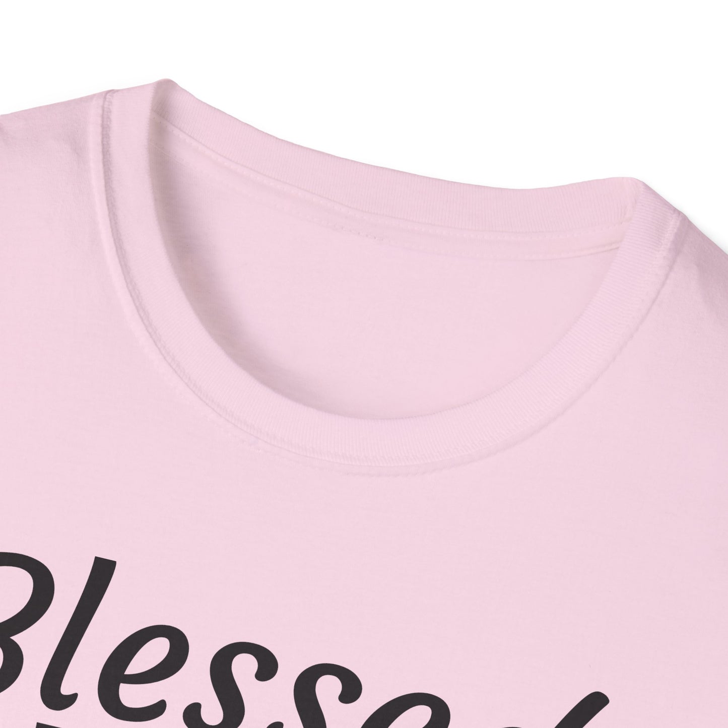 Blessed by God Unisex Softstyle T-Shirt - Faith, Marriage, Protection, Spiritual Gift, Christian Apparel