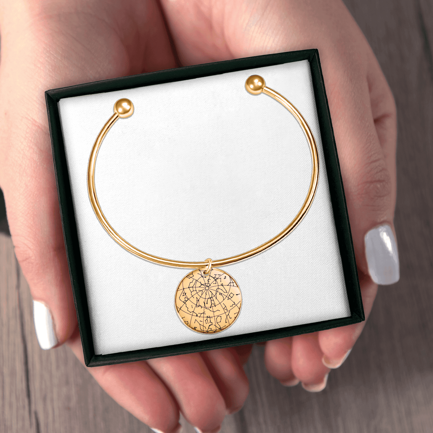 Custom Star Map Bangle